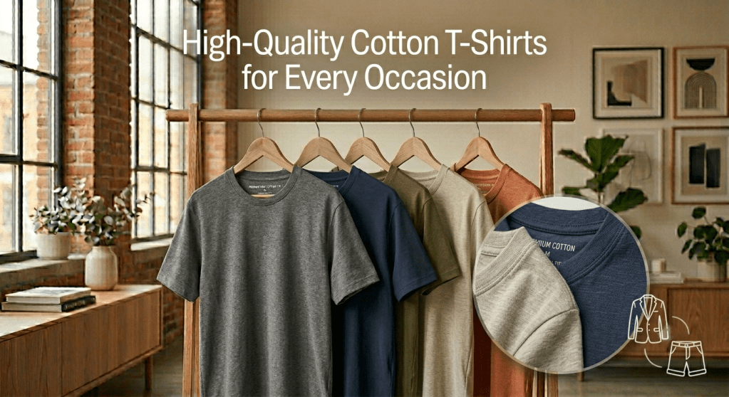 High-Quality Cotton T-Shirts for Every&nbsp;Occasion